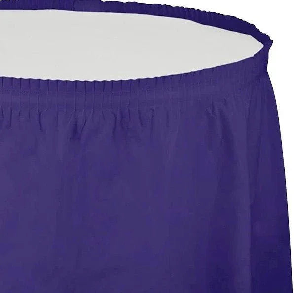 Purple Table Skirt | 1ct - Zurchers