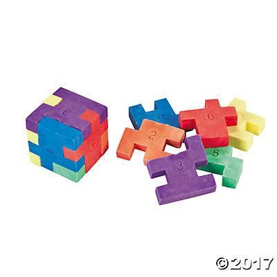 Puzzle Erasers | 12ct - Zurchers