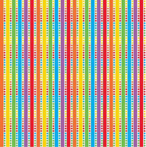 Rainbow Dots Birthday Gift Wrap Roll | 1ct