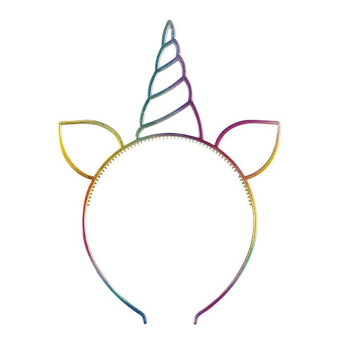 1ct Rainbow Headband Unicorn - Party Supplies
