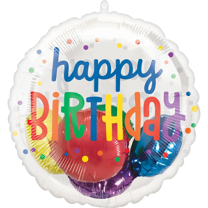 Rainbow Insiders Birthday Mylar Balloon, 20" | 1 ct - Zurchers