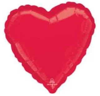 Red Heart Mylar Balloon 18" | 1ct. - Zurchers