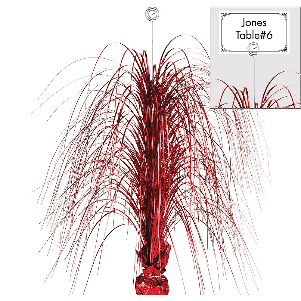 Red Centerpiece Spray | 1ct - Zurchers