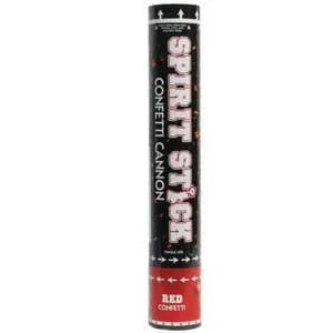 Red Confetti Spirit Stick Cannon 12" | 1 ct - Zurchers