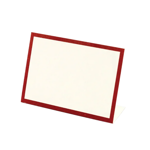 Red Frame Place Card 2.5" x 3.5" | 1ct - Zurchers