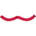 Red Paper Garland 12ft | 1 ct - Zurchers