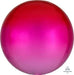 Red/Pink Ombre Orbz Balloon 15" | 1ct - Zurchers
