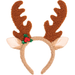 Reindeer Antlers Headband with Holly Berry Details | 1ct - Zurchers