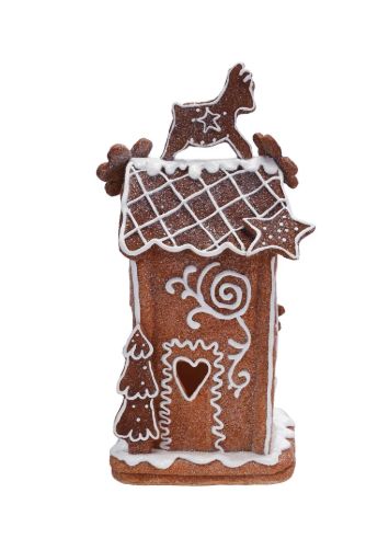 Resin Gingerbread House with LED Light, Large | 1ct - Zurchers