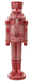 Resin Nutcracker, Pink & Red with Sugar  | 1ct - Zurchers