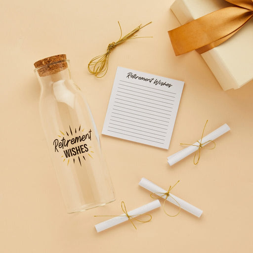 Retirement Wishes Message Bottle Set | 1ct