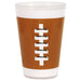 16oz Cup Reusable Game Face Football - Party Supplies