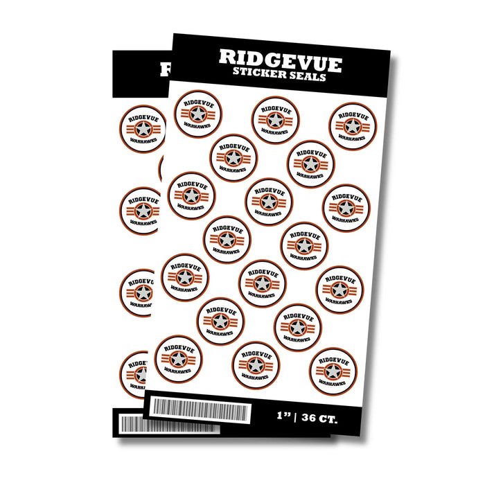 Ridgevue High School Sticker Seal 1" | 36 ct - Zurchers