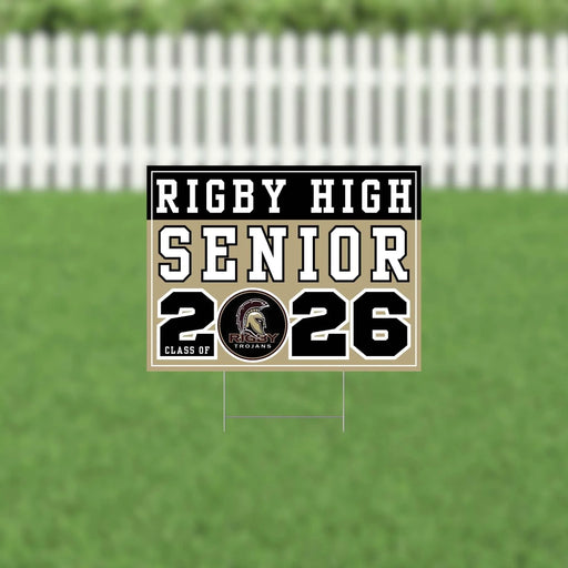 Rigby ID 2026 Senior Yard Sign | 1ct - Zurchers