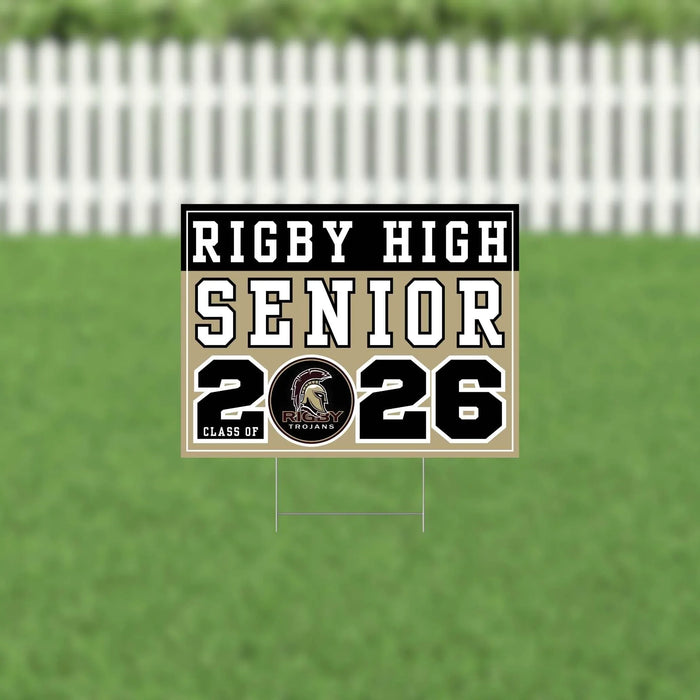 Rigby ID 2026 Senior Yard Sign | 1ct - Zurchers