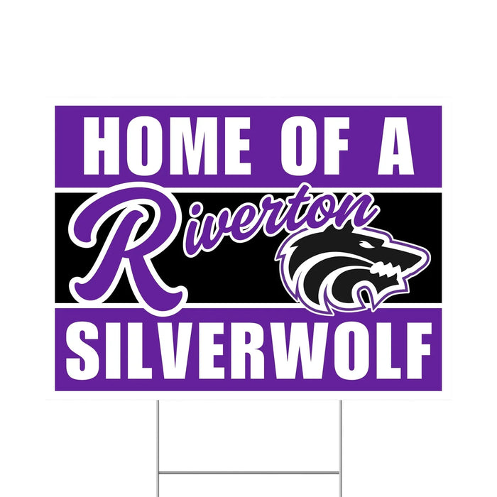 Riverton High School Spirit Yard Sign 24" x 18" | 1 ct - Zurchers