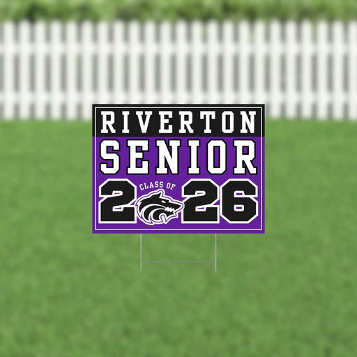 Riverton UT 2026 Senior Yard Sign | 1ct - Zurchers