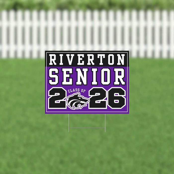 Riverton UT 2026 Senior Yard Sign | 1ct - Zurchers