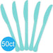 Robin's Egg Blue Heavy Duty Plastic Knives | 50ct - Zurchers