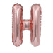 Air Filled Rose Gold Mylar Letter Balloon, 16" | 1 ct - Zurchers