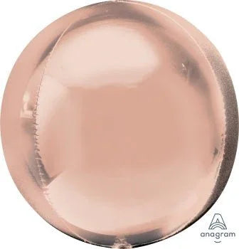Rose - Gold - Orbz - Balloon 15" | 1ct - Zurchers
