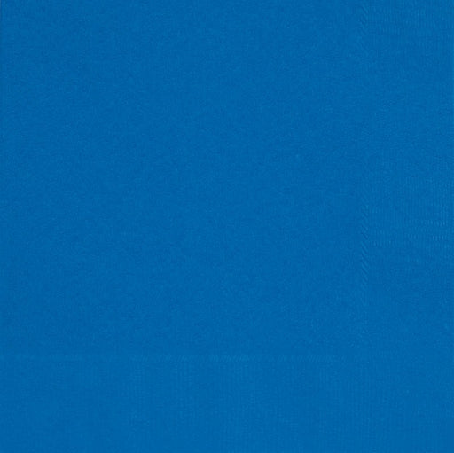 Royal Blue Beverage Napkins | 100ct