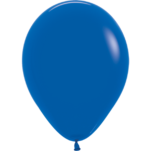 Royal Blue Latex Balloon w/ Helium & Hi - Float, 11" | 1 ct - Zurchers