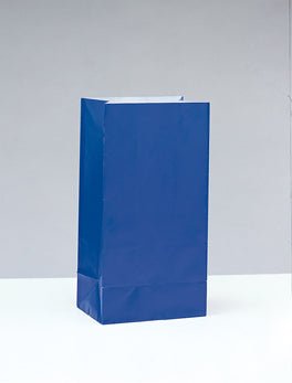 Royal Blue Paper Bag | 12ct