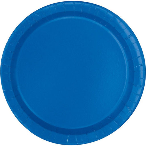 Royal Blue Paper Plate 10" | 50ct