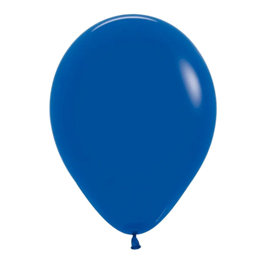 Royal Blue Latex Balloon w/ Helium & Hi - Float, 11" | 1 ct - Zurchers
