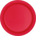 50ct 10in Paper Plate Ruby Red - Party Supplies