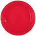 50ct 10in Plastic Plate Ruby Red - Party Supplies