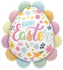 Ruffled Floral Easter Egg 30" | 1 ct - Zurchers