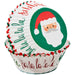 Santa Christmas Cupcake Liners | 75ct - Zurchers