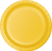 School Bus Yellow Luncheon Plates | 24ct - Zurchers