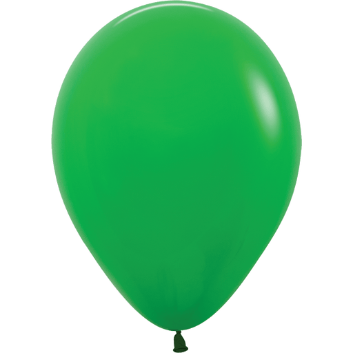Shamrock Green Latex Balloon w/ Helium & Hi - Float, 11" | 1 ct - Zurchers