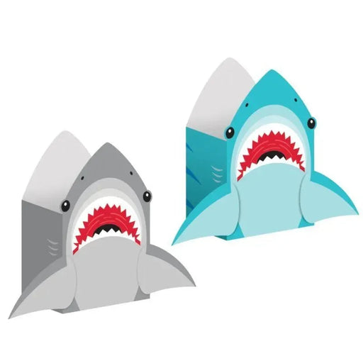 Shark Party Paper Treat Bags | 8ct - Zurchers