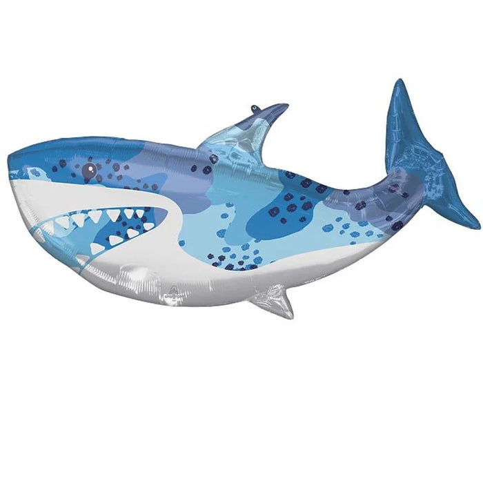 Shark Super Shape Mylar Balloon 38 in. | 1ct - Zurchers