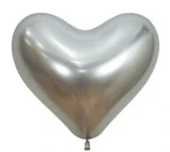 Silver Heart Mylar Balloon 18" | 1ct. - Zurchers
