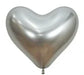 Silver Heart Mylar Balloon 18" | 1ct. - Zurchers