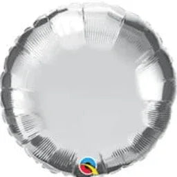 Silver Round Mylar Balloon 18" | 1ct. - Zurchers