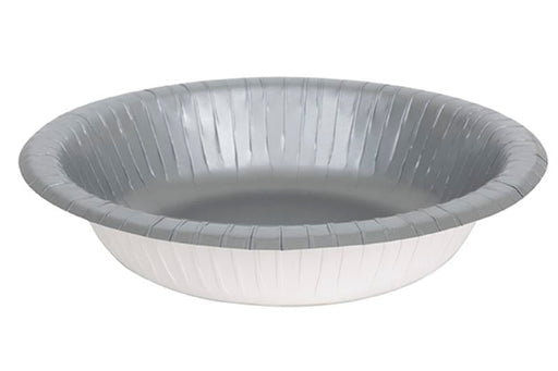 Silver Paper Bowls | 20ct