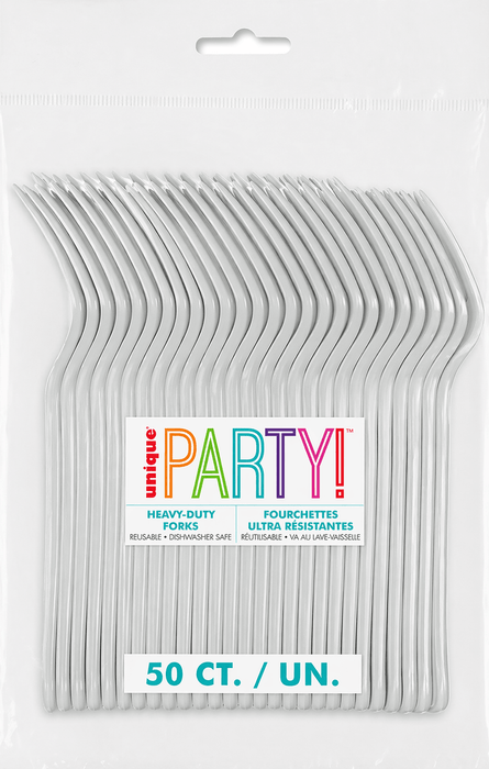 Silver Premium Forks | 50ct