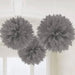 Silver Fluffy Decorations, 16'' | 3 ct - Zurchers