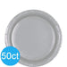 Silver Lunch Paper Plates 8.5" | 50ct - Zurchers