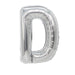 Air Filled Silver Mylar Letter Balloon, 16" | 1 ct - Zurchers