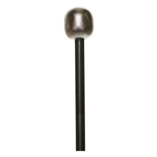 Silver Popstar Microphone Prop 10.5" | 1 ct - Zurchers