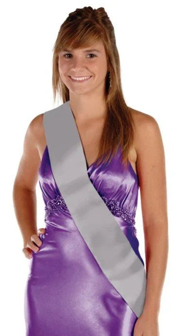 Silver Satin Sash | 1ct - Zurchers