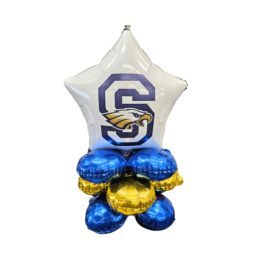 Skyline UT High School Air-filled Balloon Quad 17" | 1ct