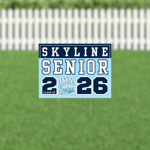 Skyline ID 2026 Senior Yard Sign | 1ct - Zurchers